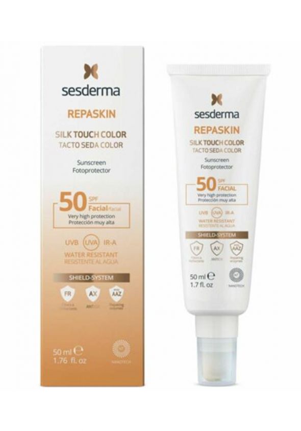 [SES/012] SESDERMA/ Repaskin Silk Touch SPF50+ 50ml: واقي شمس سسديرما ملمس الحرير