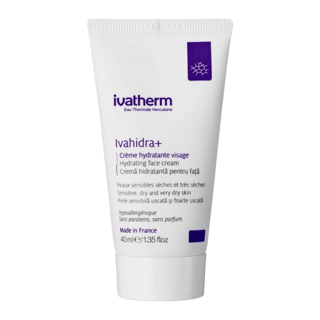 [IVA/008] IVATHERM/ Ivahidra - Hydrating Face Cream 40ml: كريم ايڤاهايدرا مرطب للوجه