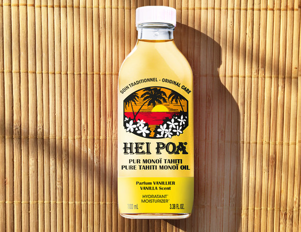 PALMERS/ HEI POA tahiti monoi oil vanilla/ زيت معطر بالفانيلا والكيك