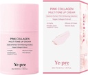 Yepre Pink Collagen Multi Tone Up Cream 50ml/ كريم الكولاجين الوردي المفتح للبشرة