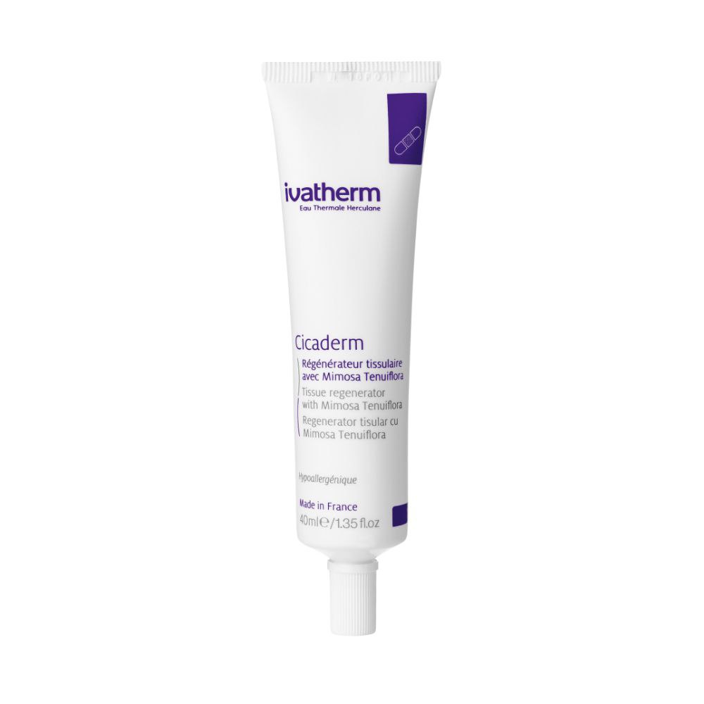 [IVA/003] IVATHERM/ Cicaderm - Tissue Regenerator Cream40ml: كريم سيكاديرم من ايفاثيرم مرمم للبشرة