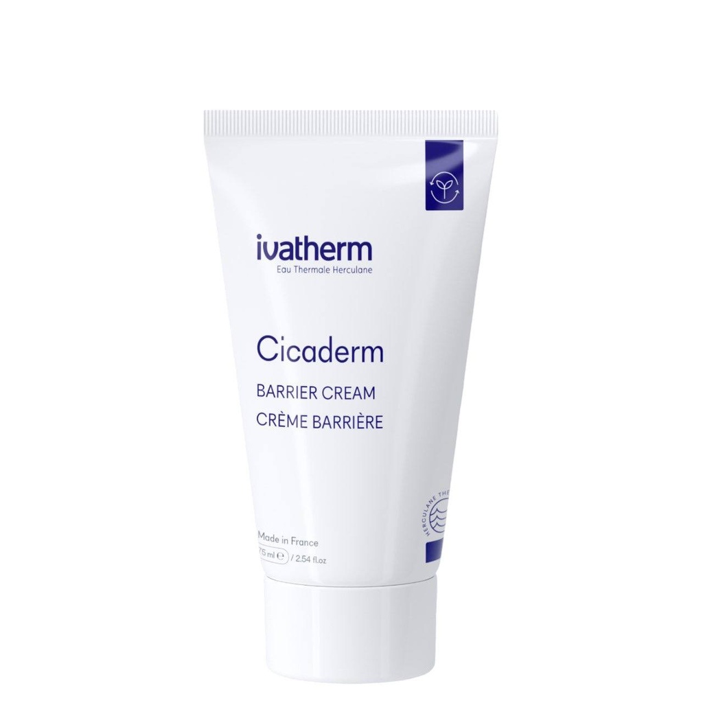 IVATHERM/ Cicaderm - Barrier cream 75 ml: كريم سيكاديرم من ايفاثيرم مرمم لحاجز البشرة والحماية من مرض التهاب الجلد التلامسي