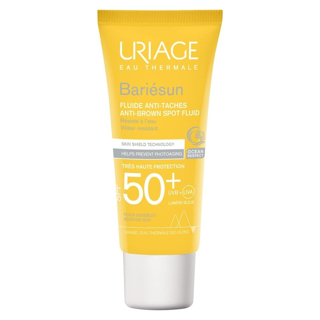 [EAU/061] URIAGE/ Bariesun SPF50 Fluide Anti Tache 40ml: يورياج باريسون سائل مضاد للبقع بعامل حماية من الشمس