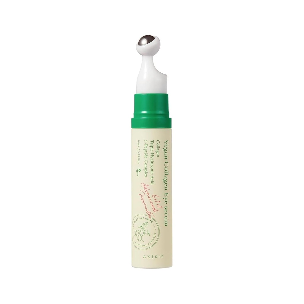 AxisY/ Vegan Collagen Eye Serum 10ml: سيروم اكسز واي بالكولاجين لهالات العين