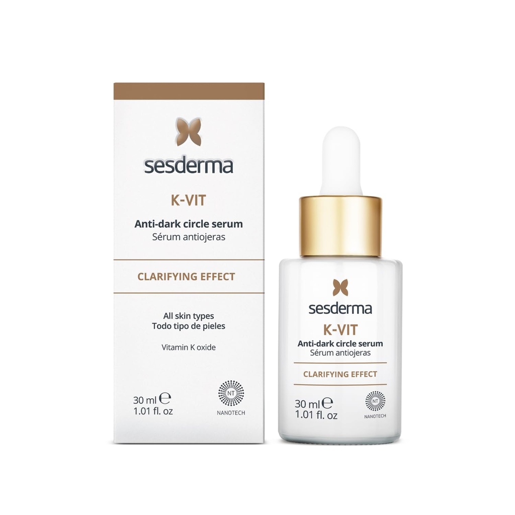 [SES/003] SESDERMA/ Vit-K Facial Anti-Dark Circle Serum 30ml :سيروم فيتامين ك من سيسديرما لعلاج الهالات السوداء