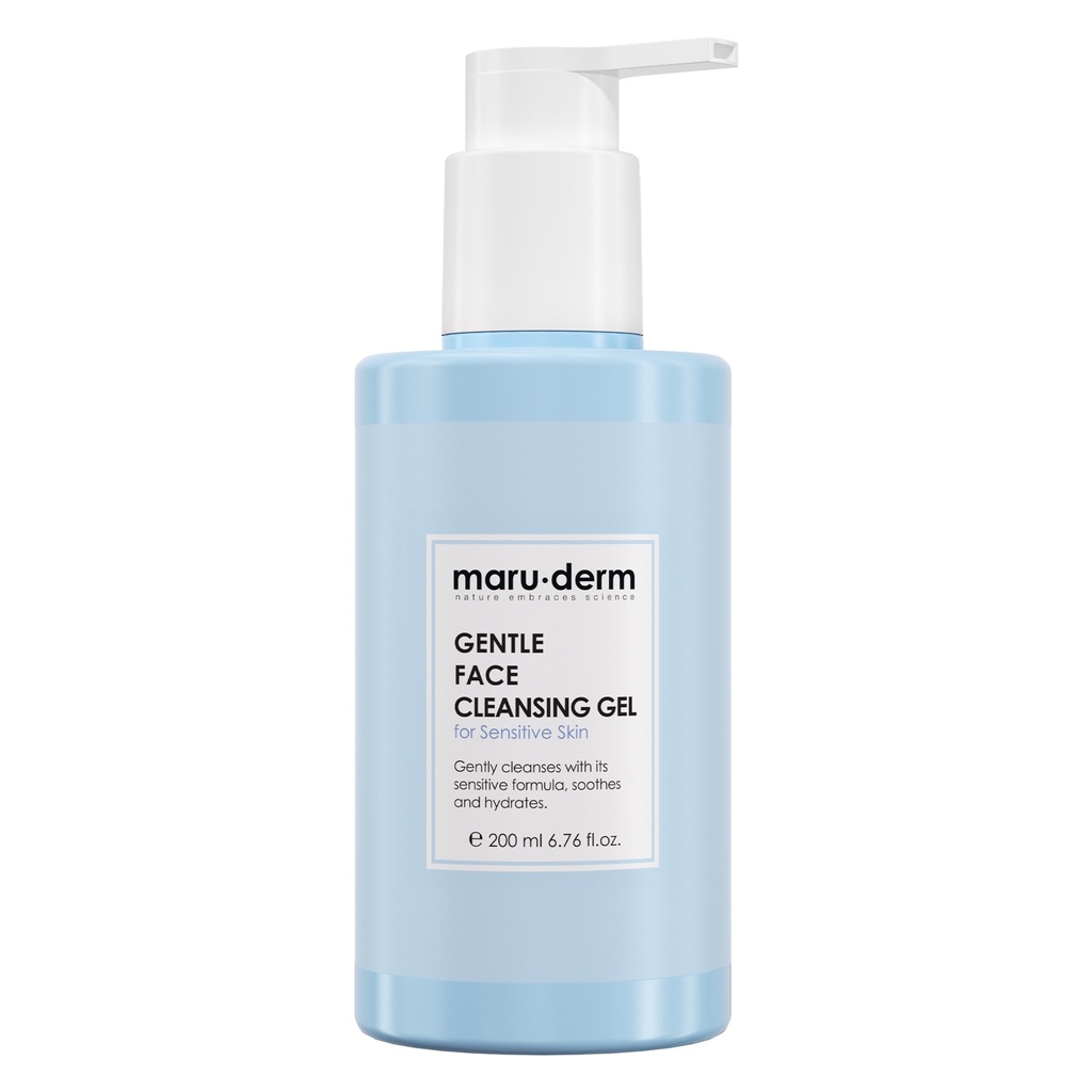 [Maru/041] MaruDerm/ Gentle Face Cleansing Gel for Sensetive Skin 200ml: ماروديرم غسول جل لطيف للبشرة الحساسة 