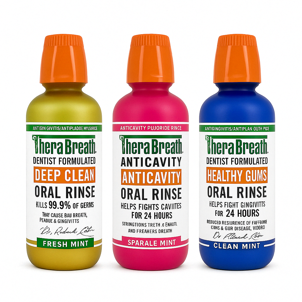 [ODOO-1822] TheraBreath Fresh Breath Mouthwash:غسول الفم ثيرابريث (🩷AntiCavity)
