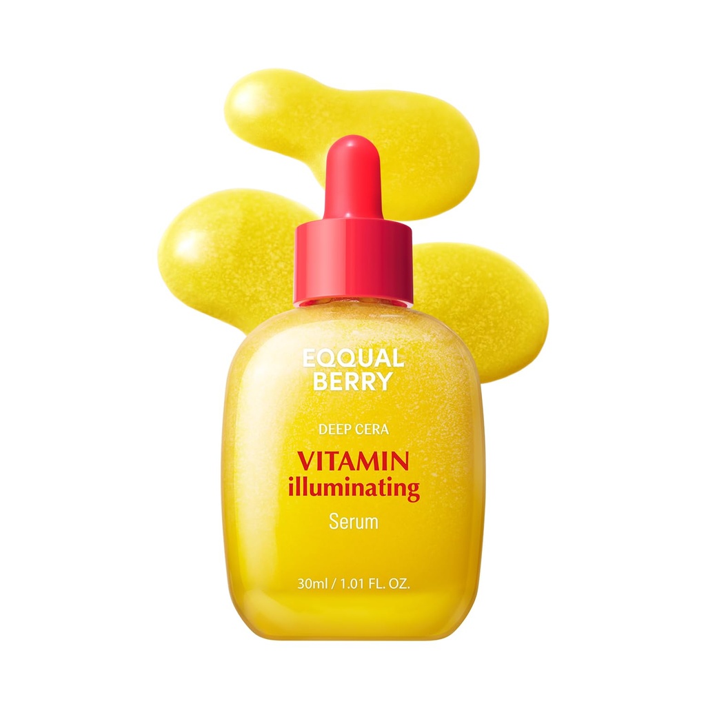 [EQB/002] EQQUALBERRY/ Vitamin C Serum with Niacinamide 30m: ايكول بيري سيروم فيتامين سي لتعزيز وتفتيح البشرة