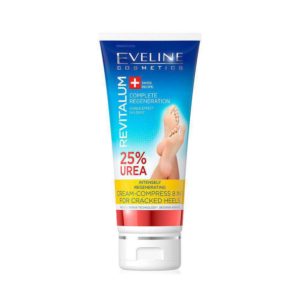 EVELINE/ Revitalum Intensely Regenerating Urea25% Cream: كريم ايفيلين بتركيز اليوريا لمعالجة تشقق القدمين