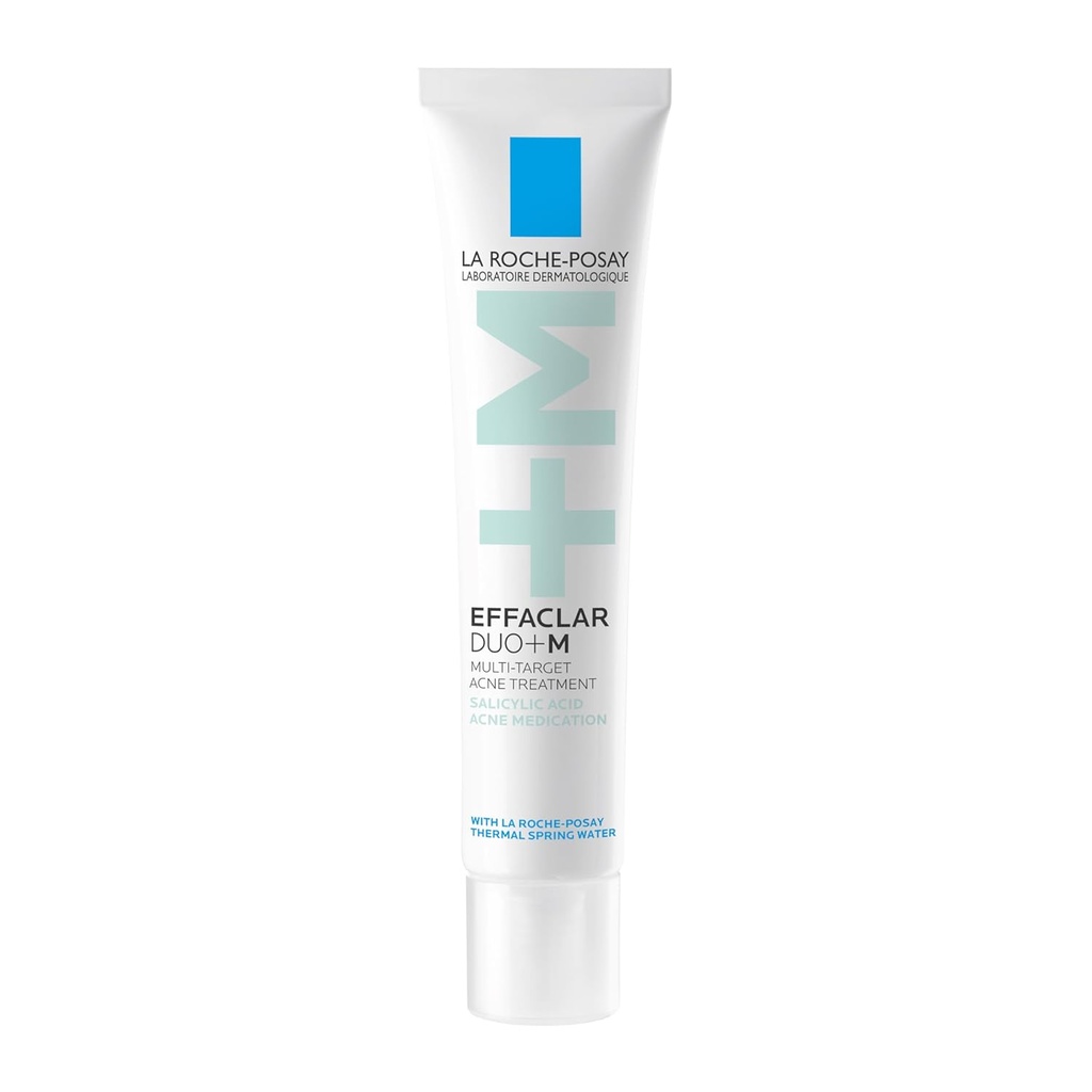 [LAR/001] LaRoche-Posay/ Effaclar DUO +M Salicylic Acid Mattifying Acne Gel Cream 40ml : لاروش بوزاي كريم بالسالسيلك اسد لعلاج الحبوب