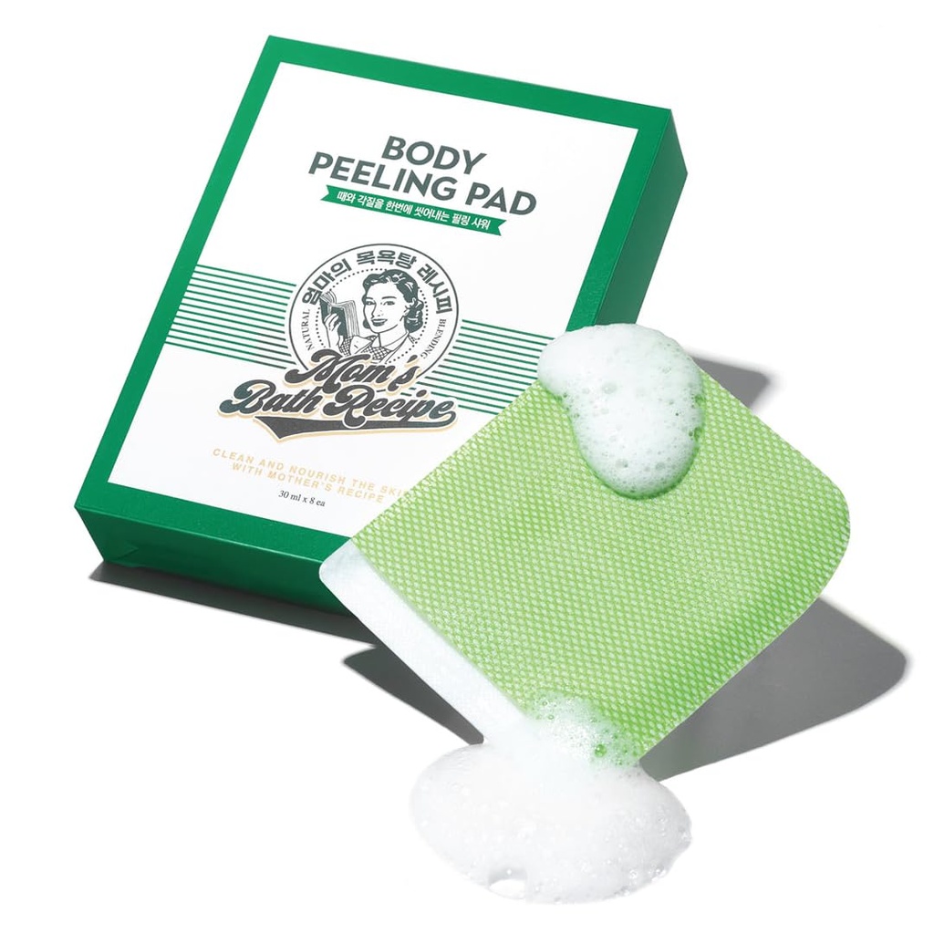 [ODOO-1925] Mom’s Bath ReciBody Peeling Padpe : وسادة تقشير الجسم (💚Orginal Pad)