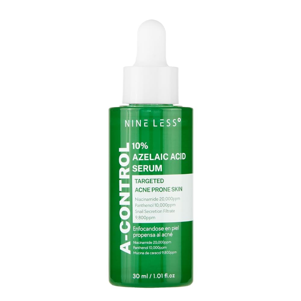NINE LESS/ A-Control 10% Azelaic Acid Serum 30ml: ناين ليس سيروم الازليك اسيد