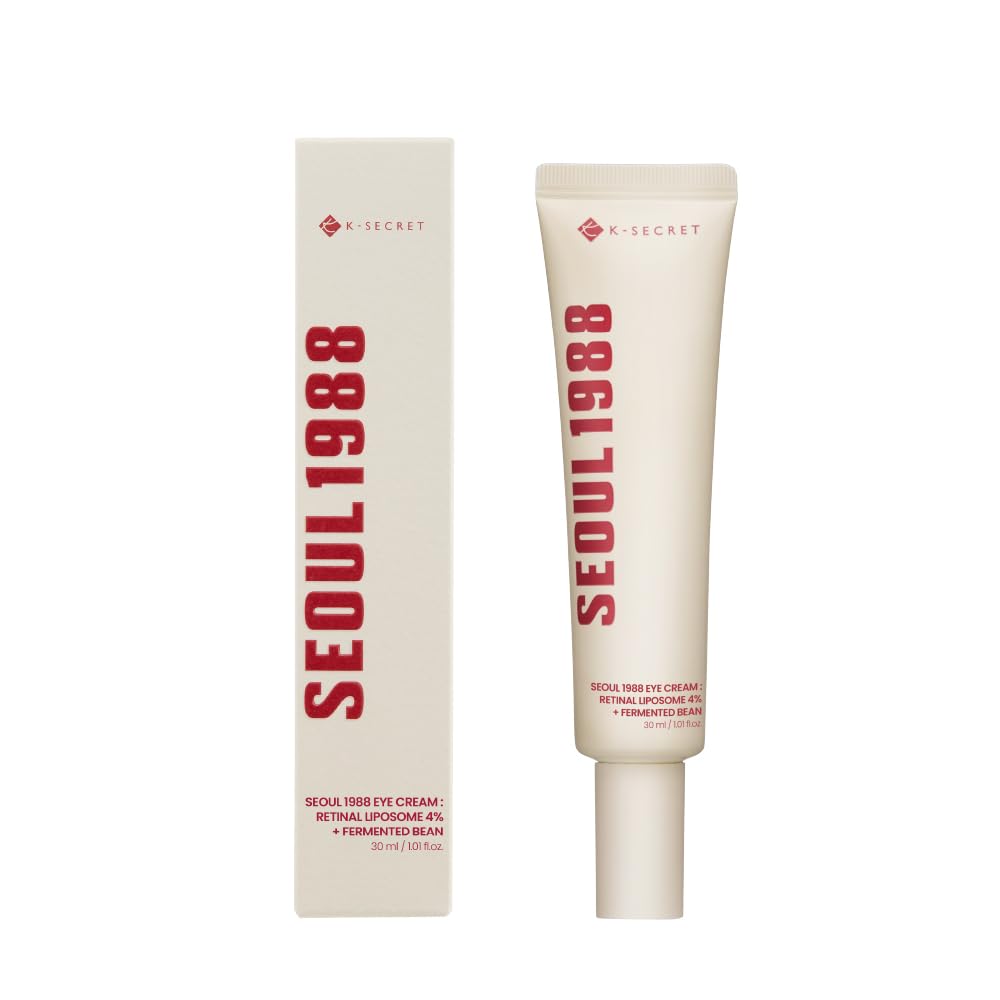 [SOL/002] SEOUL1988/  Eye Cream Retinal Liposome 4% 30ml: كي سيكرت كريم ريتينال لايبوسوم لتجاعيد وتصبغات العيون