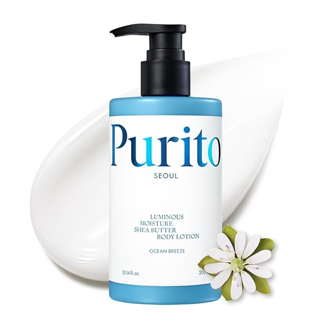 [PRT/005] PURITO/ Luminous Moisture Shea Butter Body Ocean Breeze 300ml: بوريتو لوشن لترطيب الجسم بزبدة بذور الشيا