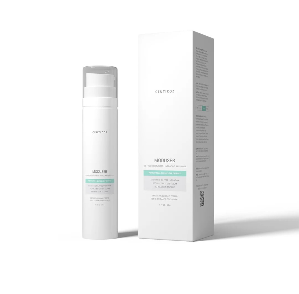 [COZ/012] Ceuticoz/ MODUSEB - Oil Free Moisture 50g: سيتيكوز جل مرطب للبشرة الدهنية والمختلطة خالي من الزيوت