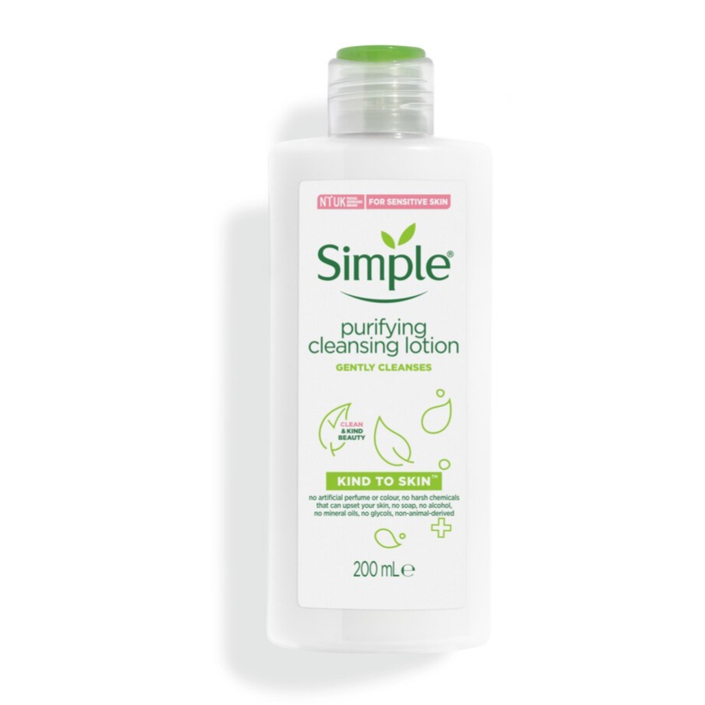[SMPL/009] Simple/ Kind to Skin Purifying Cleansing Lotion 200ml : غسول وجه سمبل