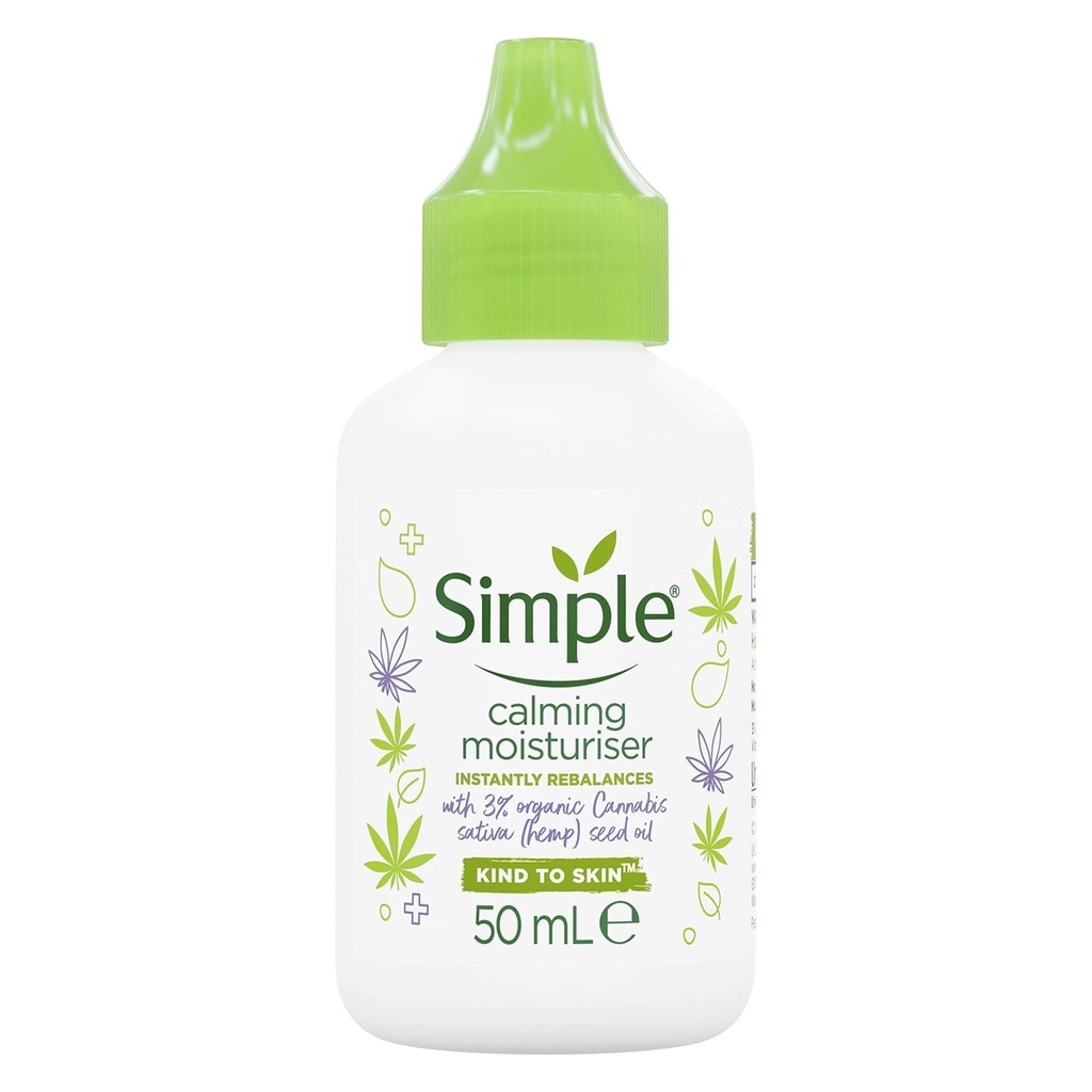 [SMPL/012] Simple/ Kind to Skin Calming Moisturiser Skin Cream 50ml : سمبل كريم مرطب مهدئ للوجه