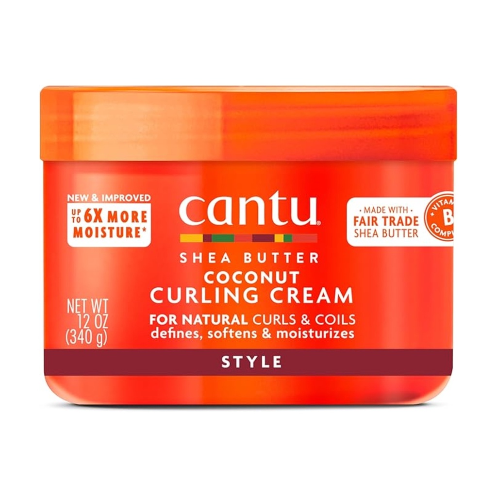 Cantu/ Coconut Curling Cream with Shea Butter for Natural Hair