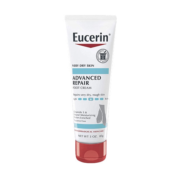 [UCRN/013] Eucerin/ Advanced Repair Light Feel Foot Cream 85g : يوسيرين كريم قدم معالج شديد