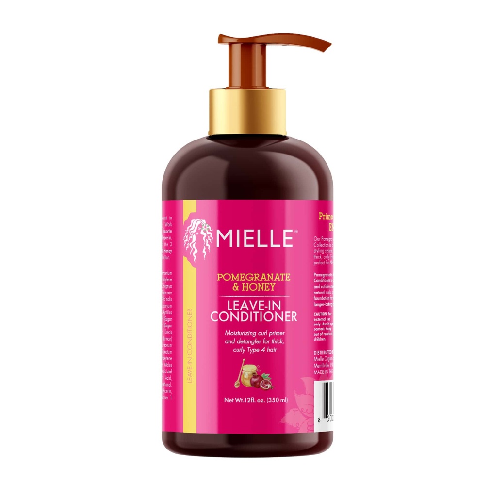 [MLE/004] Mielle/ Pomegranate & Honey Leave-In Conditioner 355ml : ميلي مكيف شعر ليف إن بالعسل والرمان