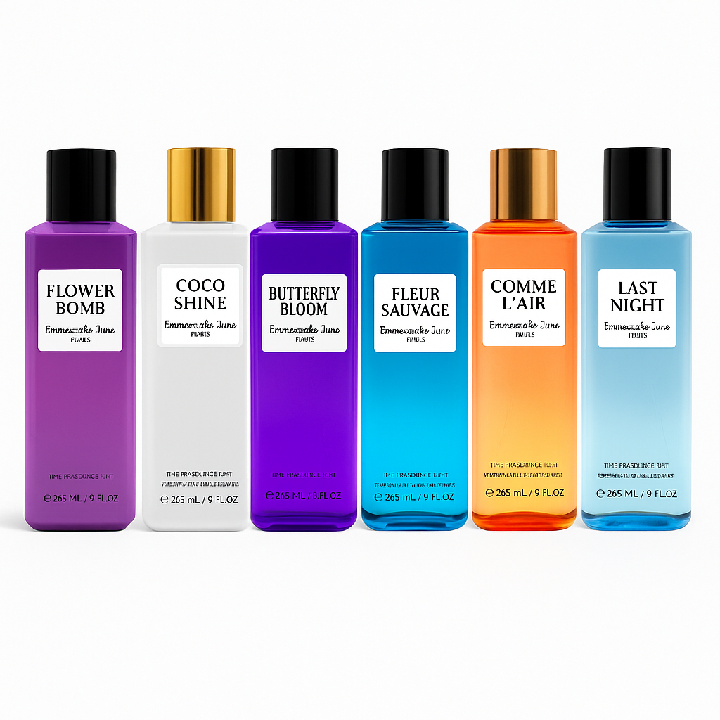 Emmanuelle Jane/ Fine Fragrance Mist 265ml : ايمانويل جين معطر للجسم (Flower Bomb)