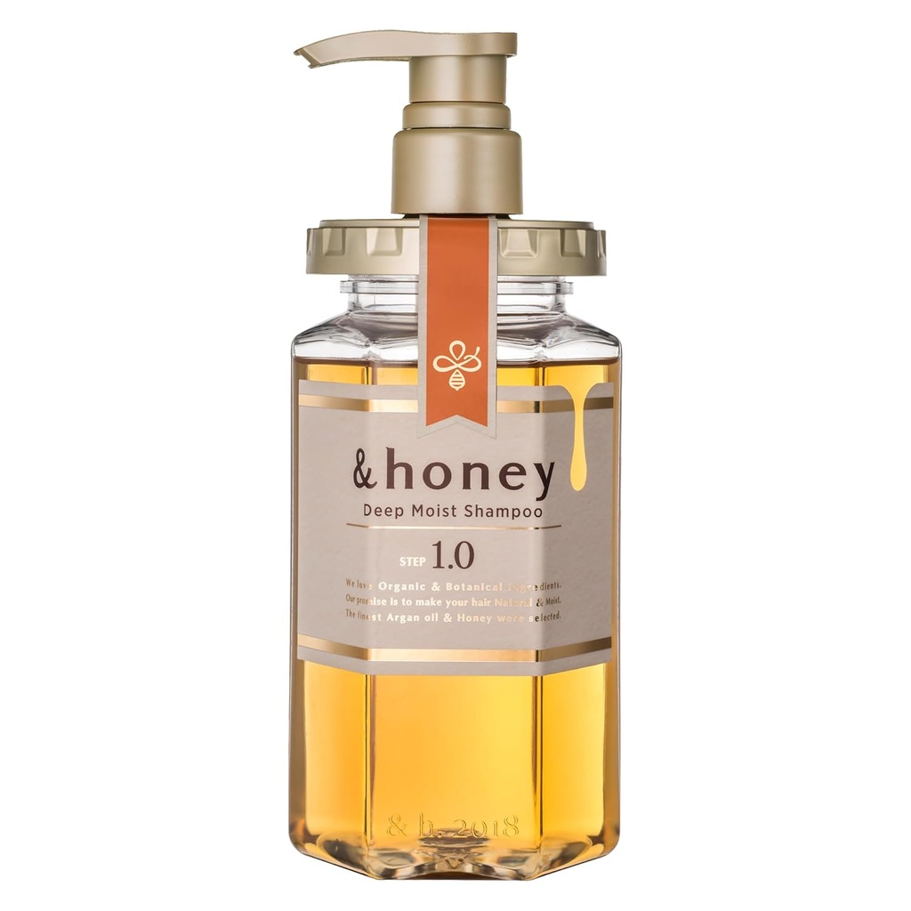 [Honey/007] &Honey/ Deep Moist Shampoo 440ml : اند هوني شامبو ديب مويست