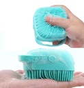 Hilosofy Silicone Brush with Shower Gel Dispenser : ليفة استحمام سليكون مع مكان خاص لوضع الغسول