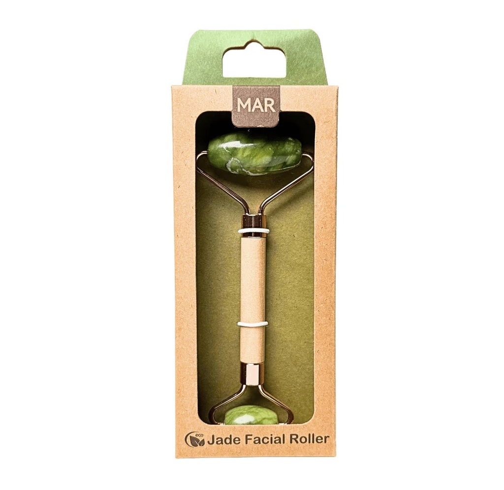 [Variable/032] MAR Jade Facial Roller Green : كواشا رولر خضراء لتدليك الوجه