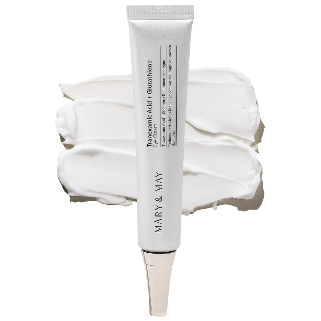 [Variable/006] Mary&May/ Tranexamic Acid (TXA)+Glutathione Eye Cream 30g : ماري اند ماي كريم العين الترانيكساميك اسيد مع الكلوتاثايون