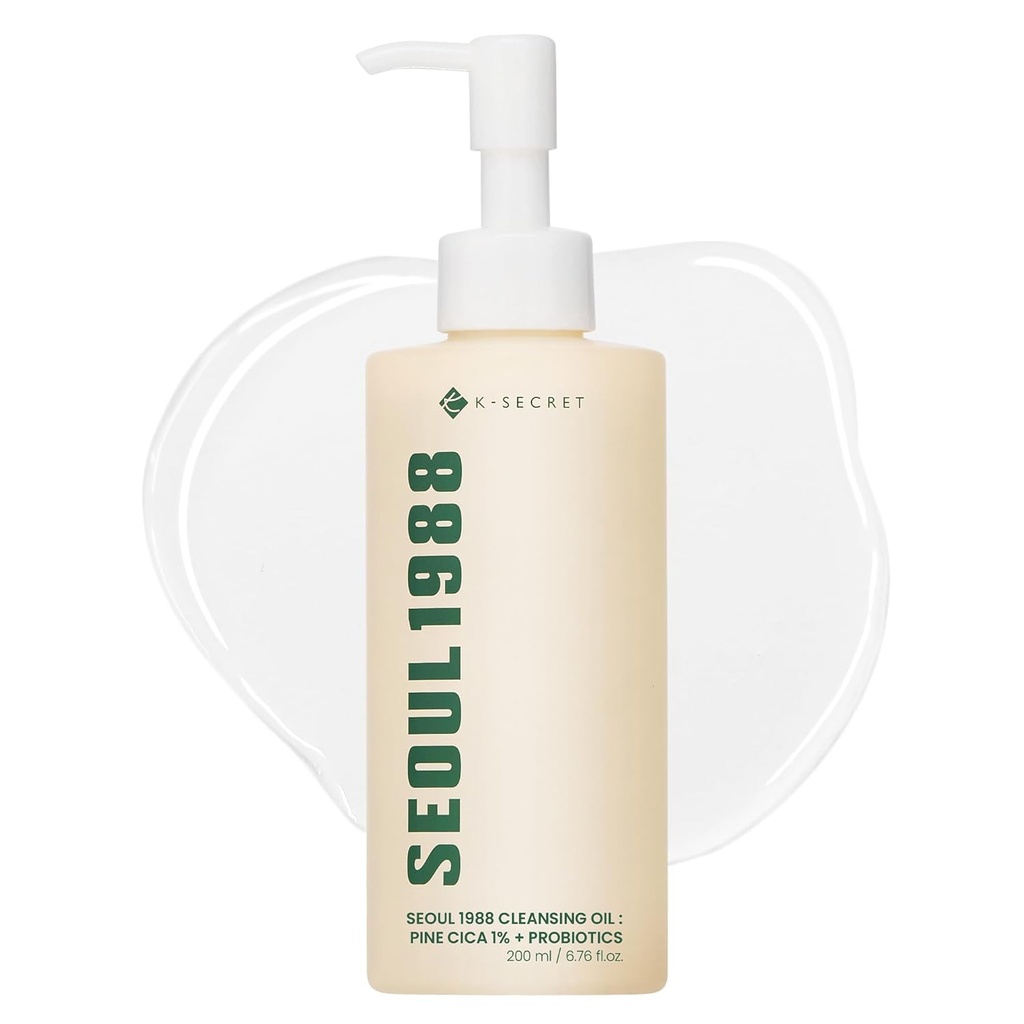 SEOUL1988/ Cica Cleansing Oil 200ml : كي سيكريت سول غسول زيتي السيكا