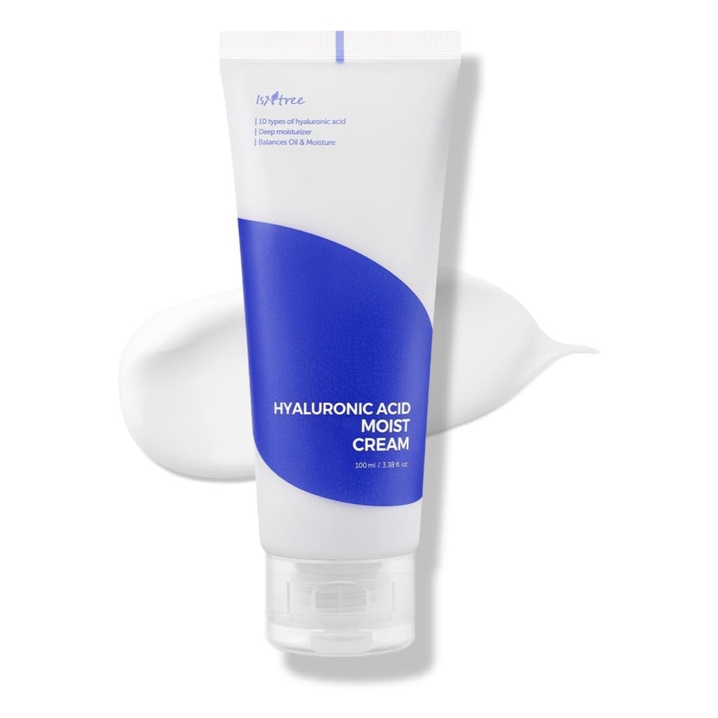 [ISN/004] ISNTREE/ ISNTREE Hyaluronic Acid Moist Cream 100ml : ايسنتري كريم الترطيب بالهايلرونك اسيد