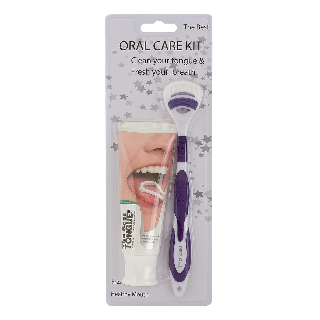 [Variable/039] The Best Oral Care Kit :ذا بيست معجون فم وفرشة تنظيف اللسان