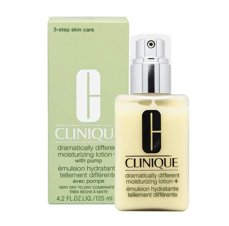 [Variable/015] Clinique/ Dramatically Different Moisturiser Lotion 125ml : كلينيك لوشن مرطب للوجه