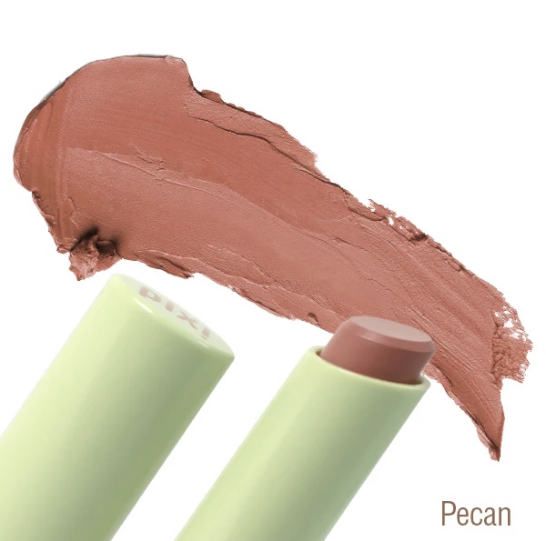 Pixi/ NaturelleLip Hydrating Demi-Matte Lipstick 3.4g : بيكسي احمر شفاه مرطب شبه مات (Pecan)