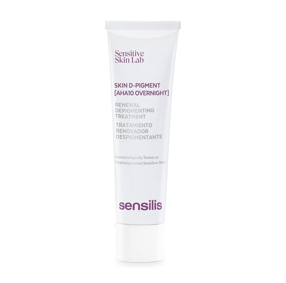 [SNS/005] Sensilis/ Skin D-pigment AHA10 Overnight Cream 30ml : سينسيليز كريم ليلي لتفتيح التصبغات
