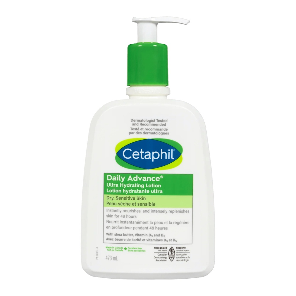 [CET/008] Cetaphil/ Daily Advance Hydrating Lotion 473ml : سيتافيل لوشن الترطيب العميق للبشرة