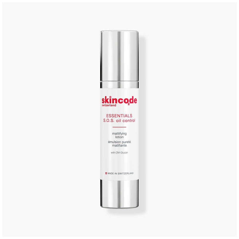 [Skin/001] Skincode/ Essentials SOS Oil Control Mattifying Lotion 50ml : سكن كود لوشن ايزينشيل للبشرة الدهنية 