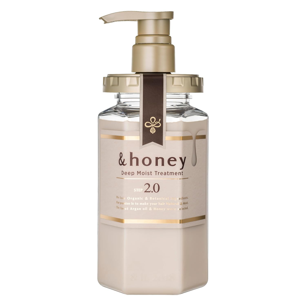 &Honey/ Deep Moist Treatment 2.0 440ml : اند هوني ديب مويست معالج العسل للشعر 