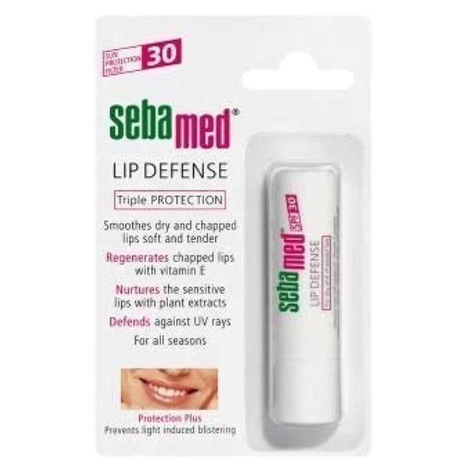 [Seba/002] Sebamed/ Lip Defense SPF30+ 4.8g : سيباميد مرطب شفاه مع عامل حماية من الشمس 