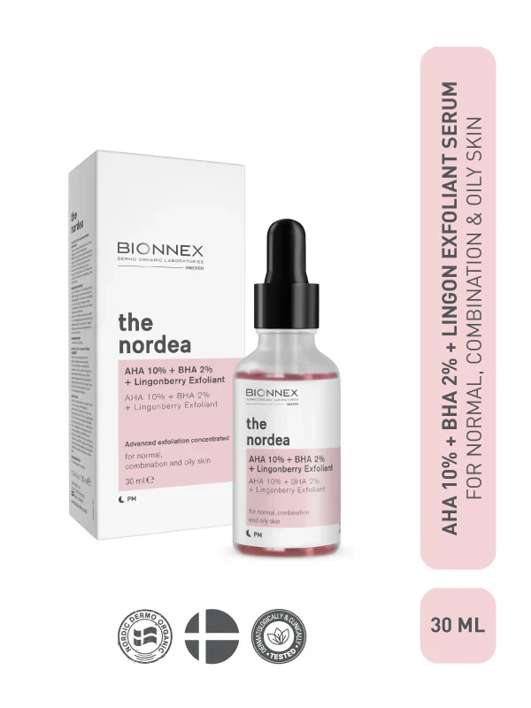 [Bion/001] BIONNEX/  THE NORDEA AHA + BHA Peeling Serum for Oily & Combination Skin : بيونيكس مقشر ذا نوردي للبشرة الدهنية والمختلطة 