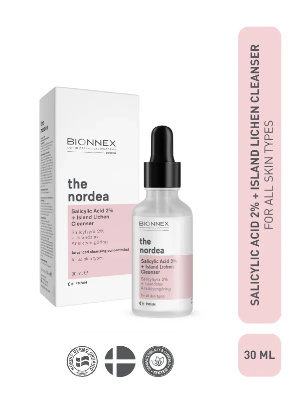 [Bion/002] BIONNEX/  THE NORDEA Purifying Salicylic Acid Cleanser for Acne-Prone Skin : بيونيكس غسول ذا نوردي بالسالسيلك اسيد للبشرة المعرضة للحبوب 