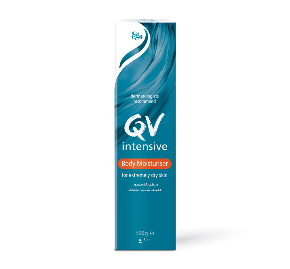 [QV/011] QV Intensive Body Moisturiser 100g : كيوفي مرطب الجسم المكثف 