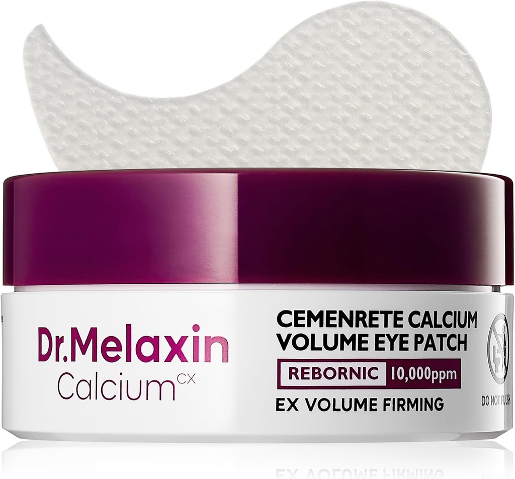 [MXN/004] Dr Melaxin/ Cemenrete Calcium Volume Eye patch 60 : د ميلاكسين لاصقات عناية مكثّفة لدعم نضارة البشرة