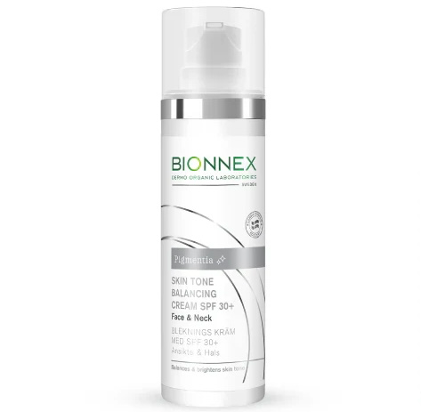 [Bion/017] BIONNEX/ Pigmenta Brightening Cream SPF30+ For Face and Neck Areas 30ml : بيونيكس كريم بيكمنتا لتفتيح الوجه والرقبة مع واقي شمس 