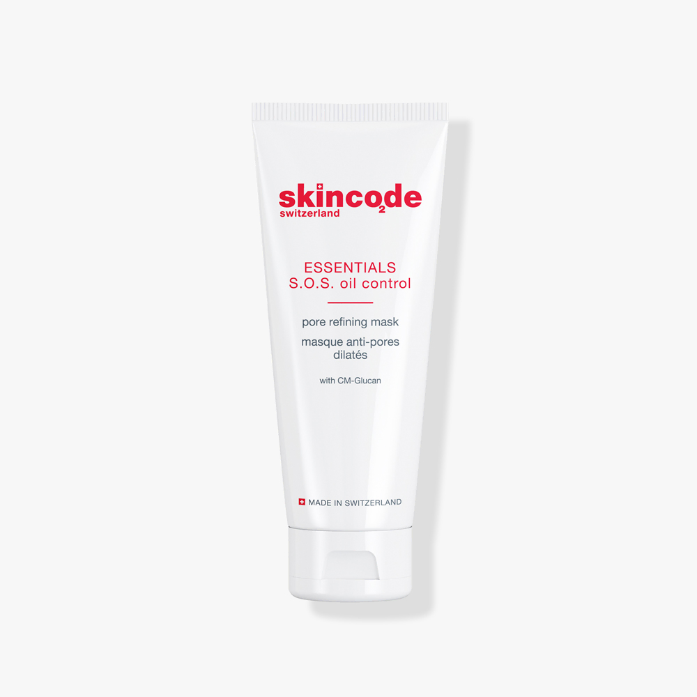 [Skin/009] Skincode/ S.O.S Oil Control Pore Refining Mask 75ml : سكن كود ماسك تنقية المسام والتحكم بالزيوت