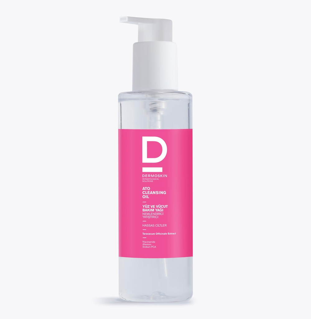 Dermoskin/ Ato Cica Cleansing Oil 200ml : ديرموسكن غسول زيتي اتو سيكا 