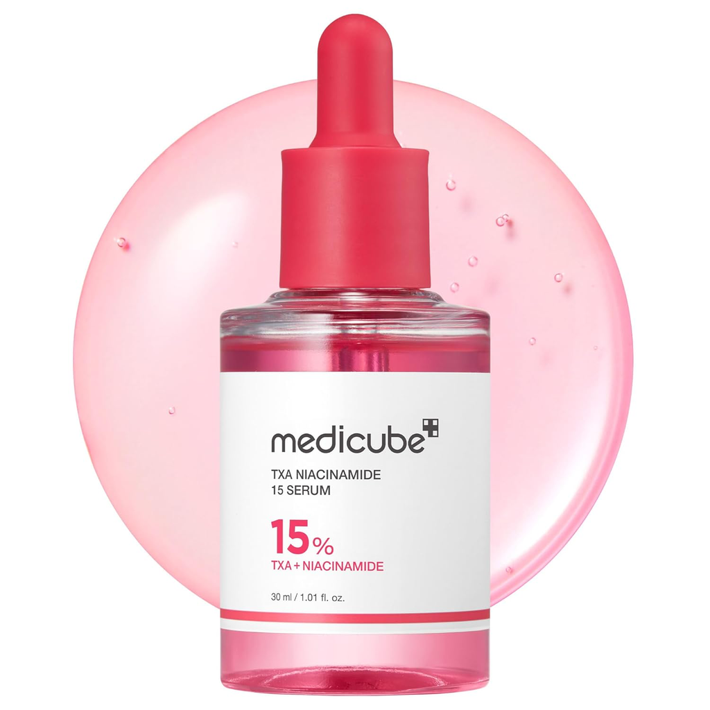 Medicube/ TXA+Niacinamide 15% Glow Facial Serum 30ml : ميديكيوب سيروم النياسيناميد وحمض الترانيكساميك