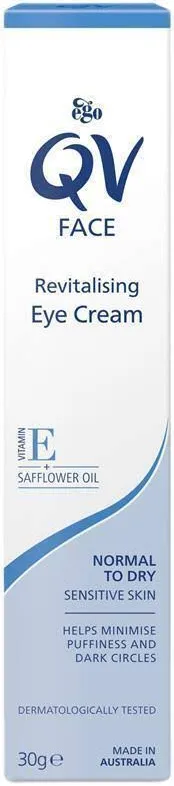 QV/ Revitalising Eye Cream with Vitamin E 30g : كيوفي كريم العين مع فيتامين ي 