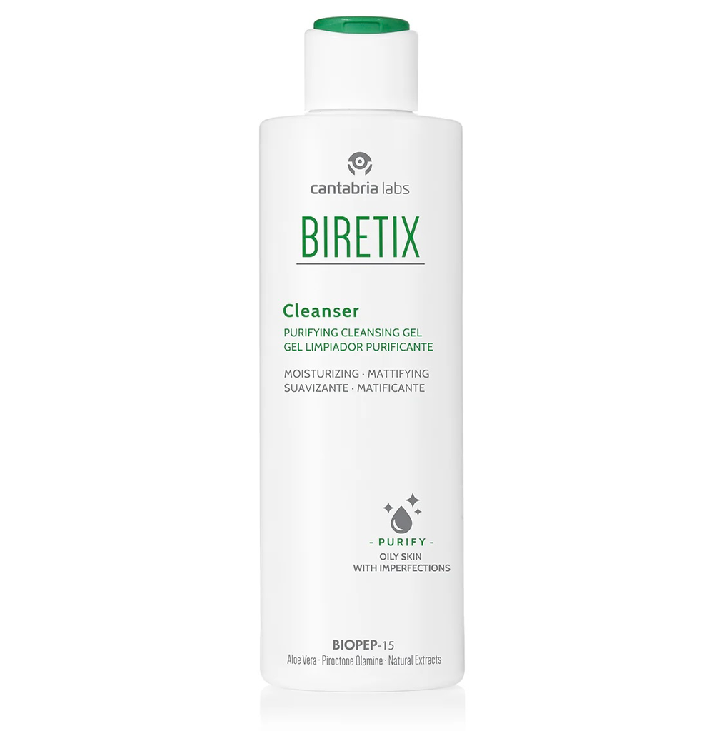 Cantabria Labs/ BIRETIX Cleanser 200ml : كانتابريا بايريتكس غسول للبشرة الدهنية والمعرضة للحبوب 