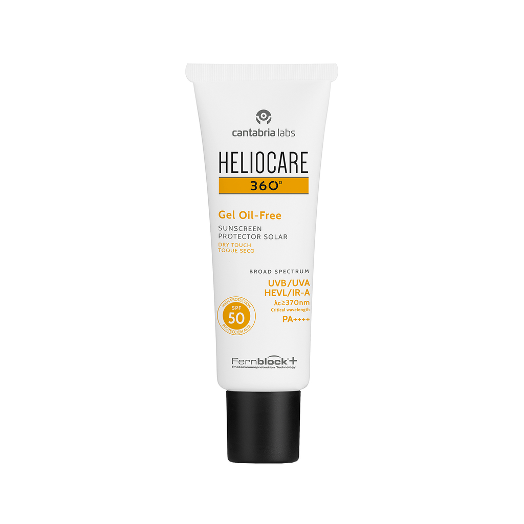 Cantabria Labs/ Heliocare 360º Gel Oil-free SPF 50 50ml :كانتابريا هيليوكير  جل خالي من الزيوت واقي شمس 